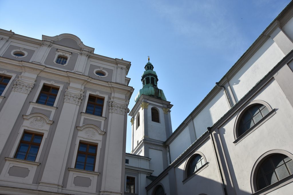 Gymnázium, kde studoval Johann Gregor Mendel.